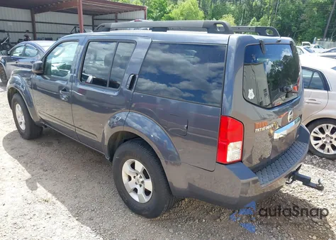 2012 Nissan Pathfinder S z USA, uszkodzony, nr VIN 5N1AR1NN0CC625758